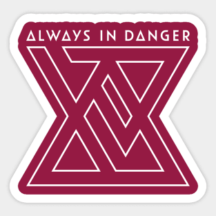 Always in Danger - New Logo Sticker